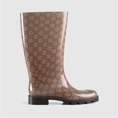 gucci gg rain boots